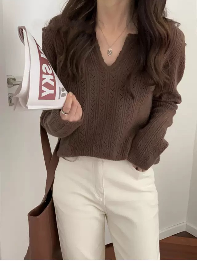 ニットプルオーバー