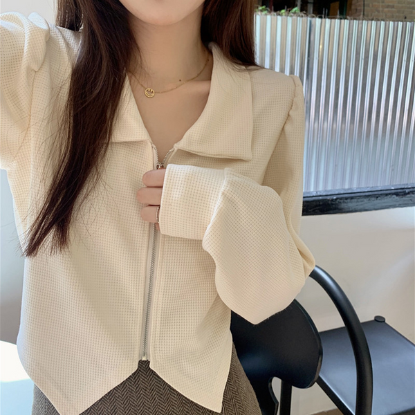 ウエストカットアウター