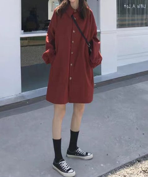 ブリックレッドワンピース