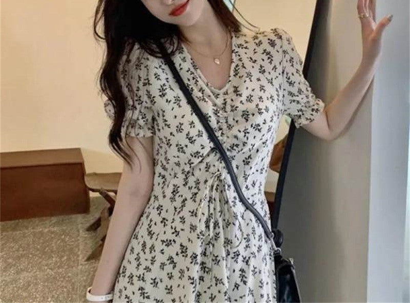 フレアA字ラインワンピース