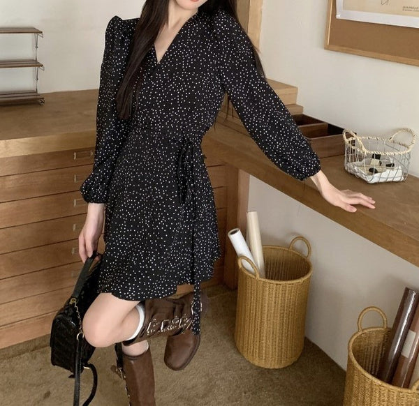 ヘボン風フレンチワンピース