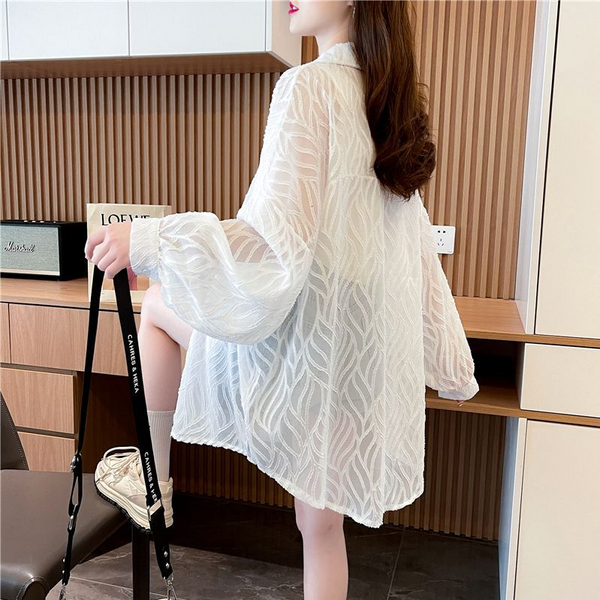 シフォンビックシャツ