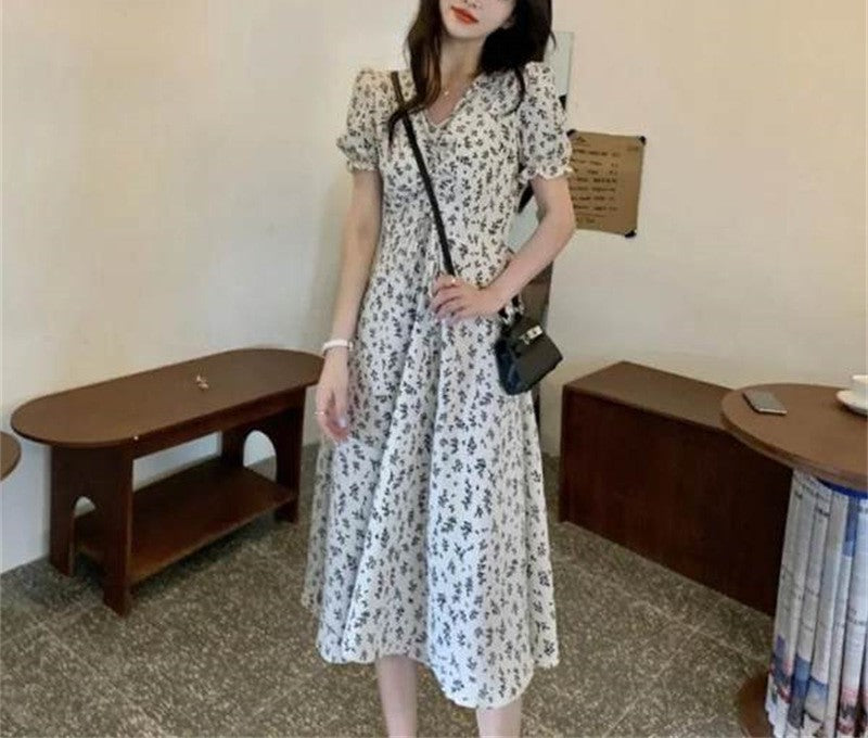 フレアA字ラインワンピース