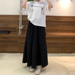 ドットスイングスカート
