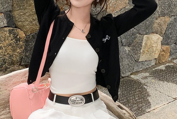 シェニールカーディガン