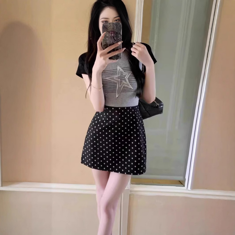 ドットミニスカート