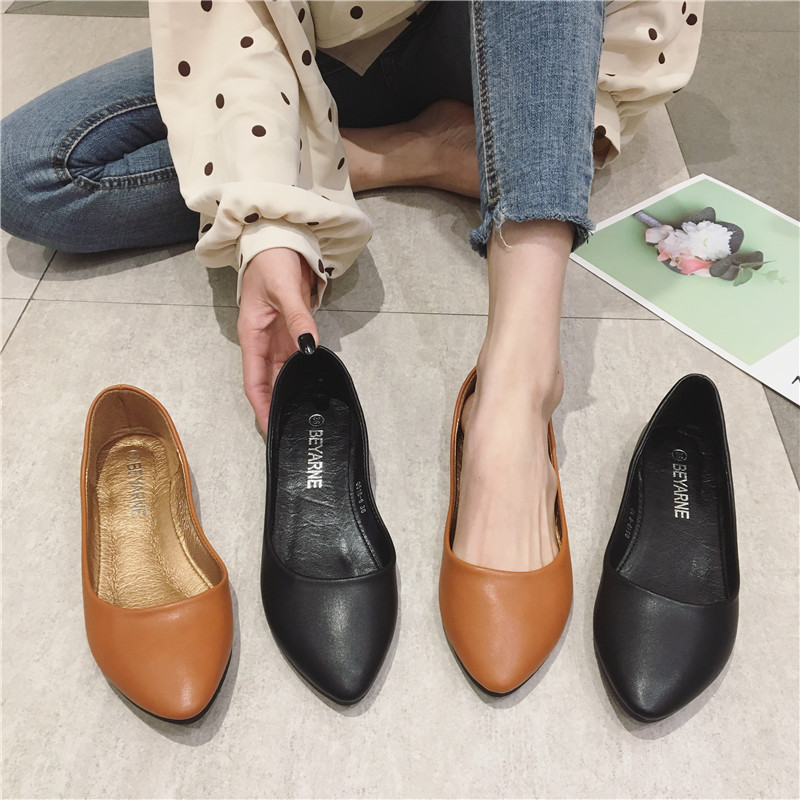 キャンディーフラットパンプス