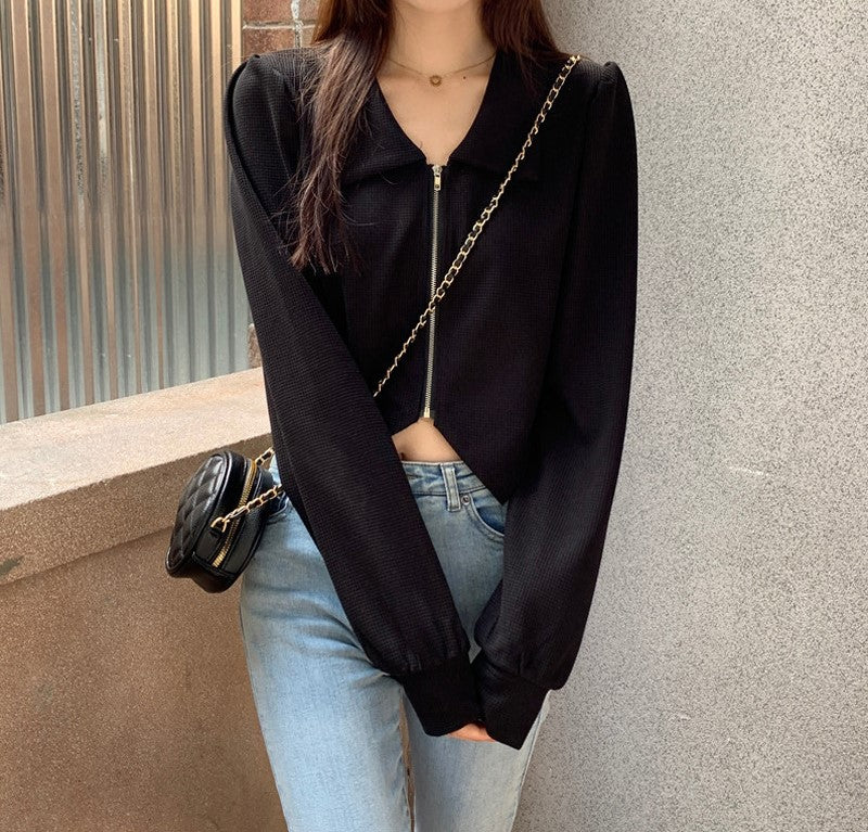 ウエストカットアウター