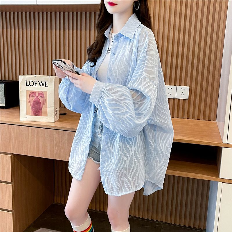 シフォンビックシャツ