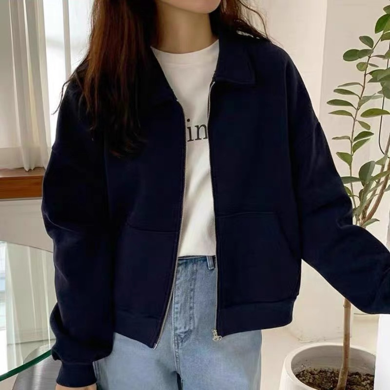 シンプルカジュアルスエット