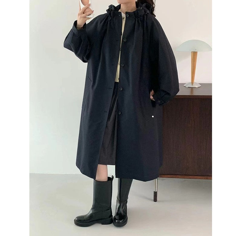 ニッチデザインロングコート