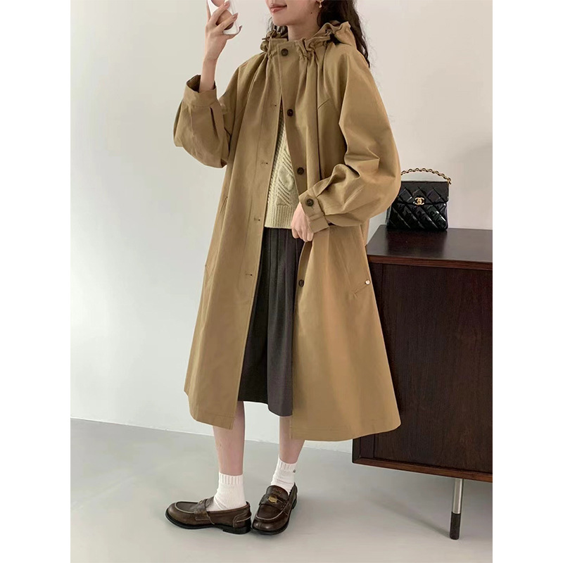 ニッチデザインロングコート