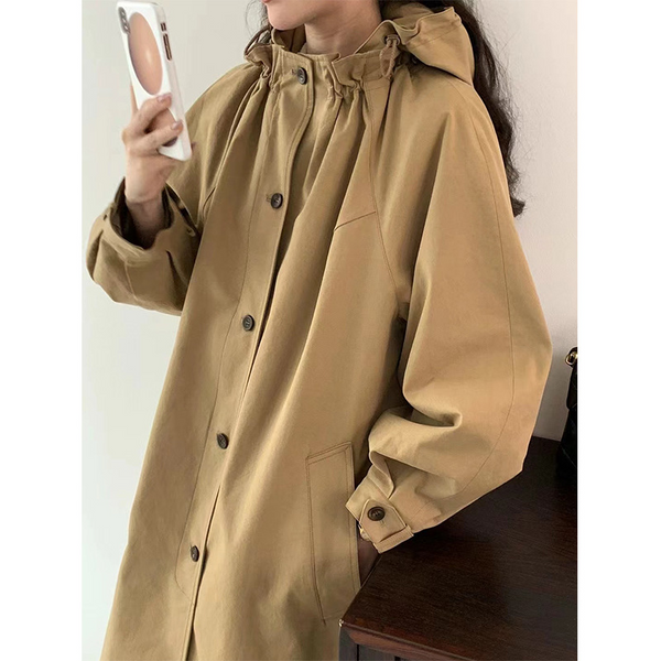 ニッチデザインロングコート