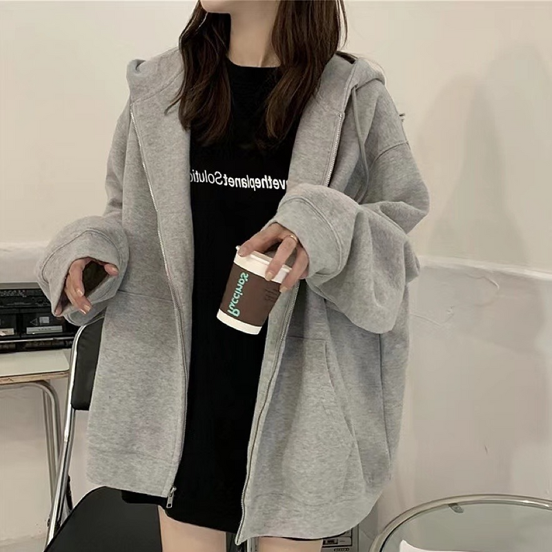 スエットジップアップパーカー