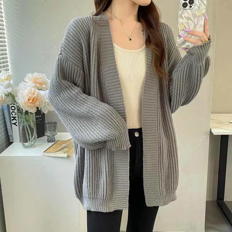 ルーズカジュアルカーディガン