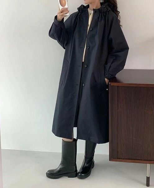 ニッチデザインロングコート