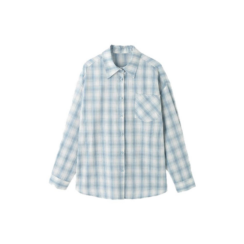 ガーリックチェックシャツ