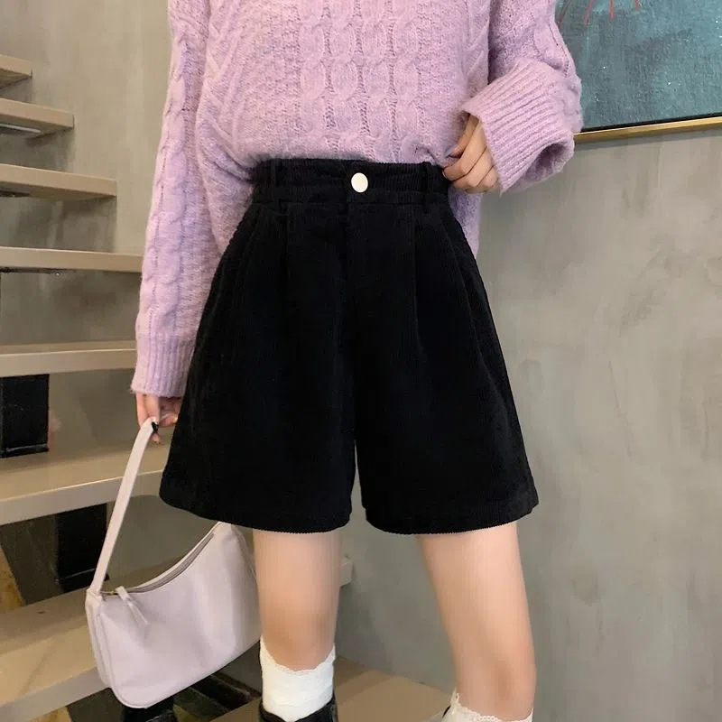 コーデュロイショートパンツ