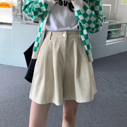 コーデュロイショートパンツ