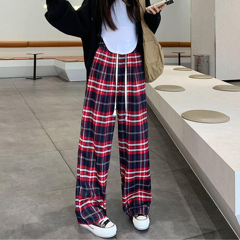 【新品未使用】aeae チェック柄カジュアルパンツ チェック柄カジュアルパンツ – minew