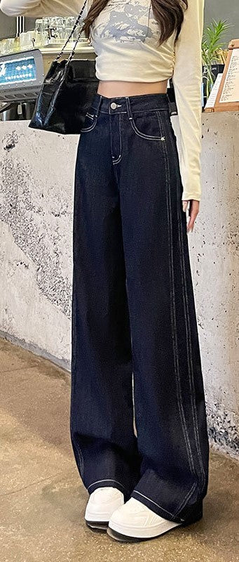 スタンダードデニムパンツ