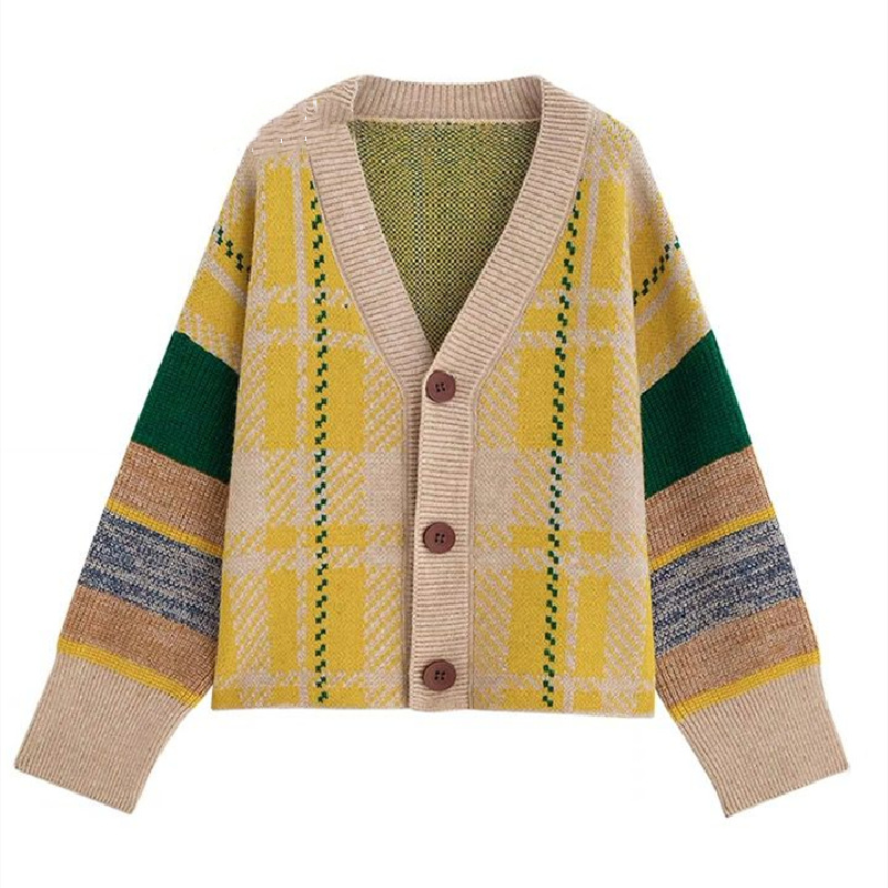 レトロゆるカーディガン