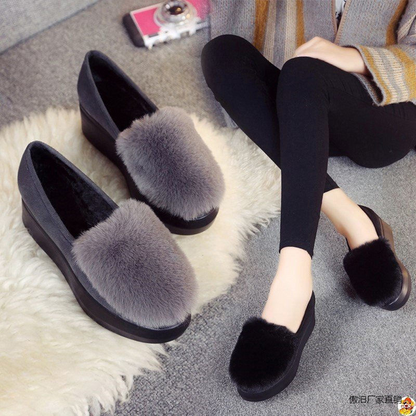 ふわふわスリッポン