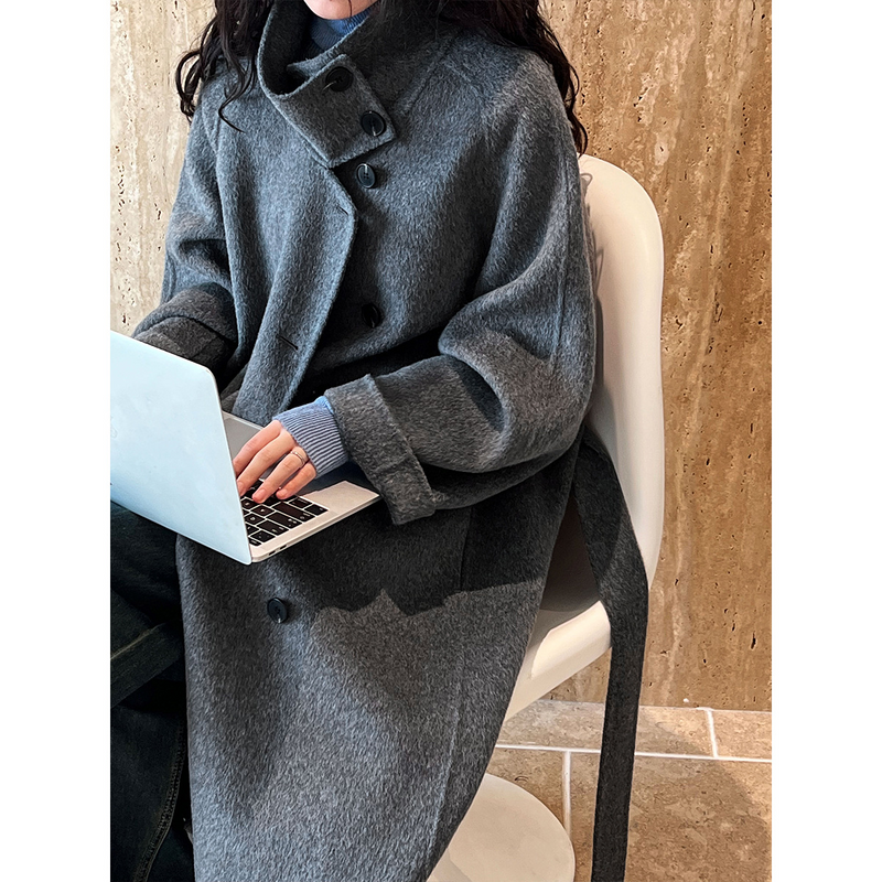 ウールタートルコート