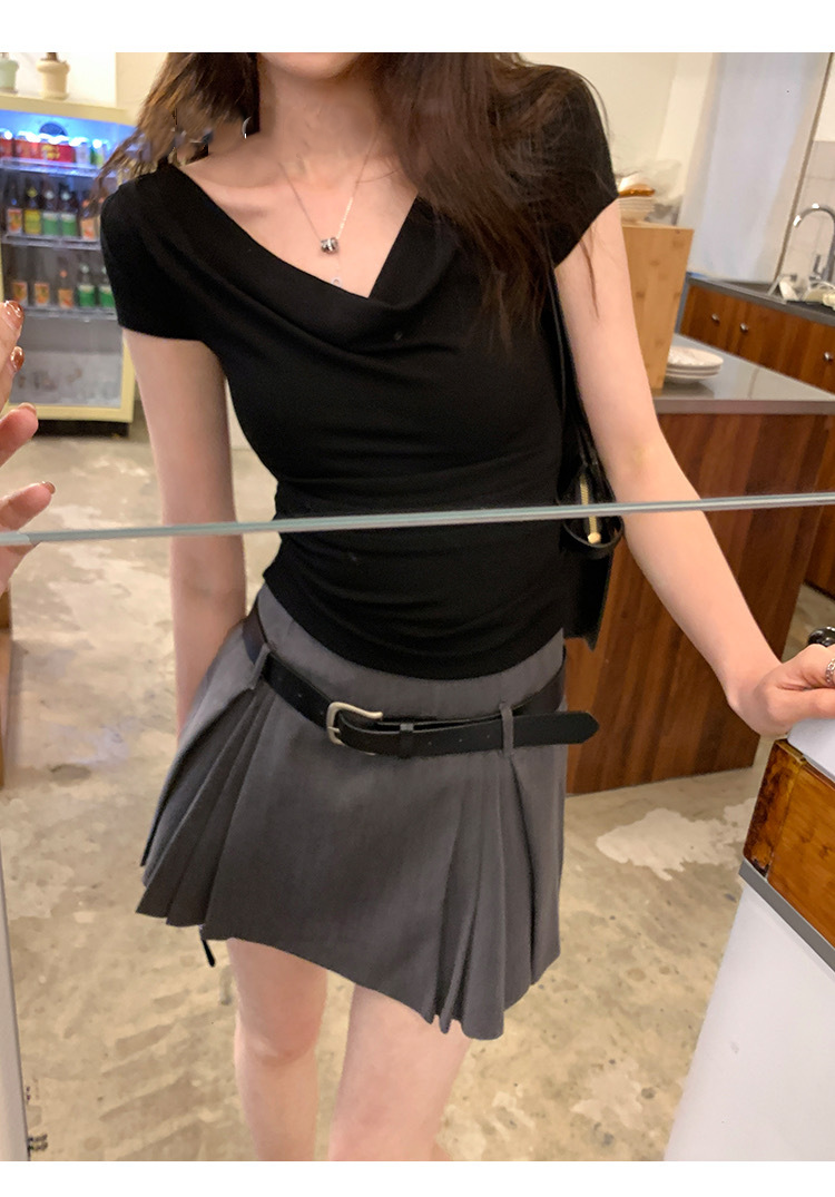 2WAYオフショルシャツ