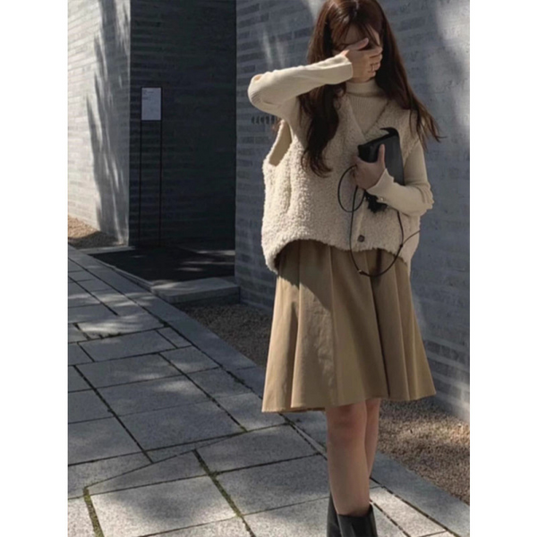 フレンチAラインスカート