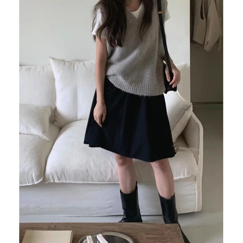 フレンチAラインスカート