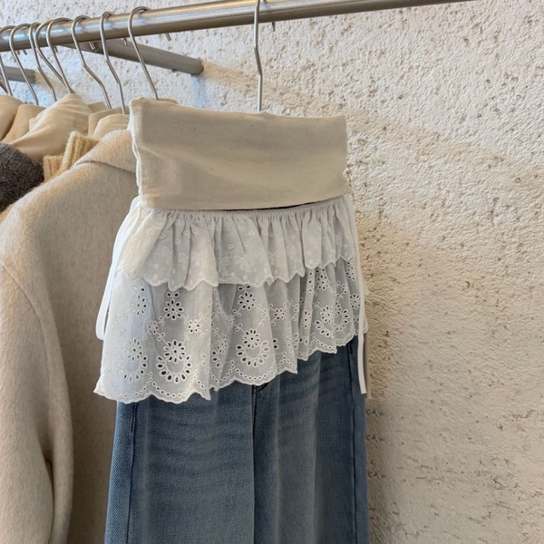 ウエスト付けレース