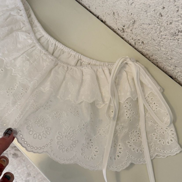 ウエスト付けレース