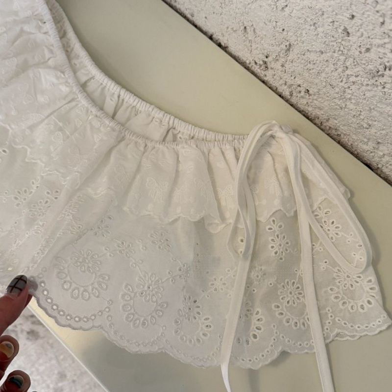 ウエスト付けレース