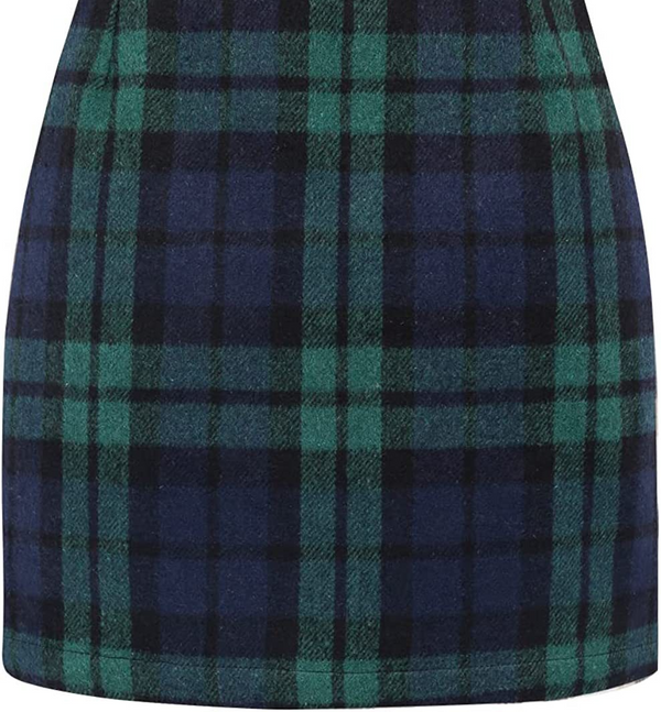 あったかチェックミニスカート