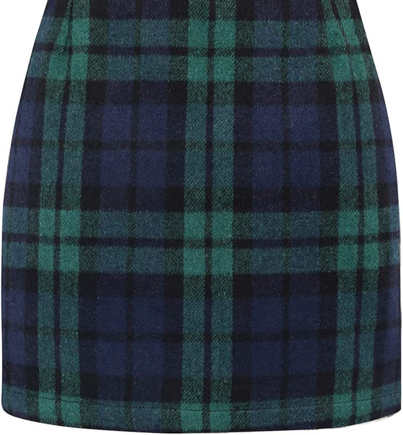 あったかチェックミニスカート