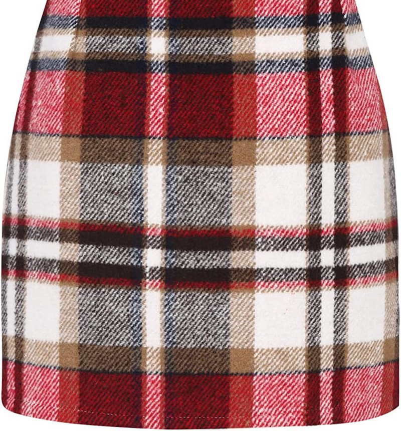 あったかチェックミニスカート