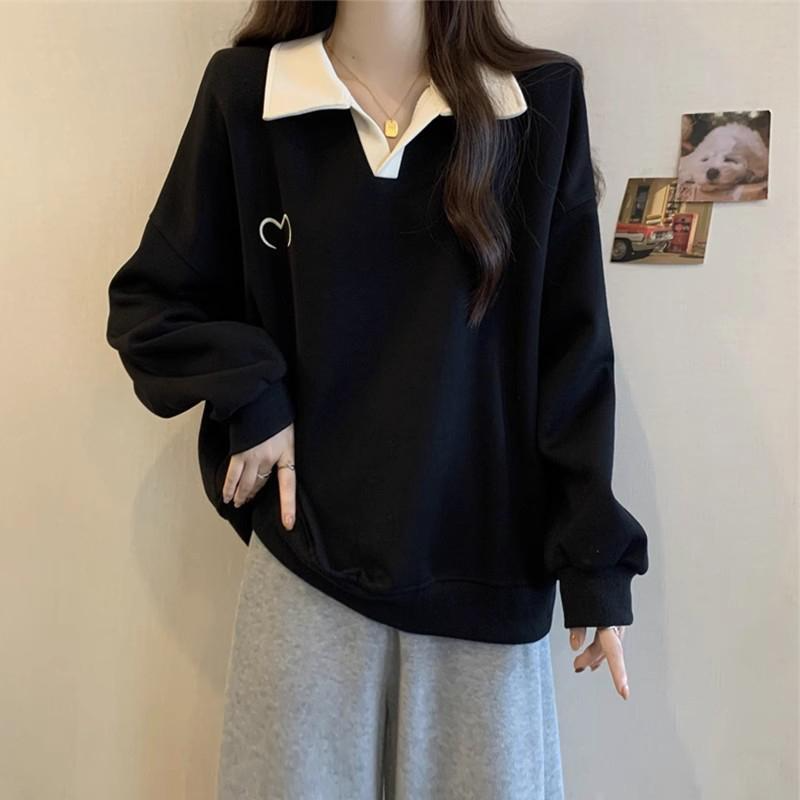 2トーンゆったりポロ