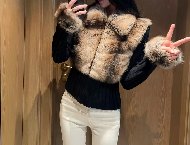 ファージッパーショートジャケット