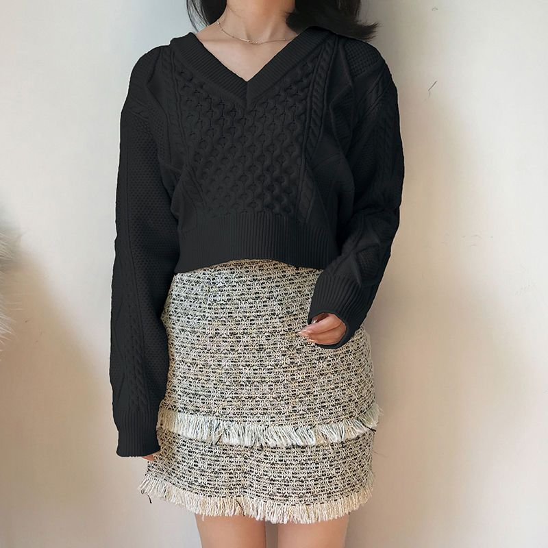 ツイストリボンセーター