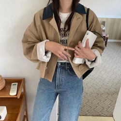 ゆったりシルエットコート