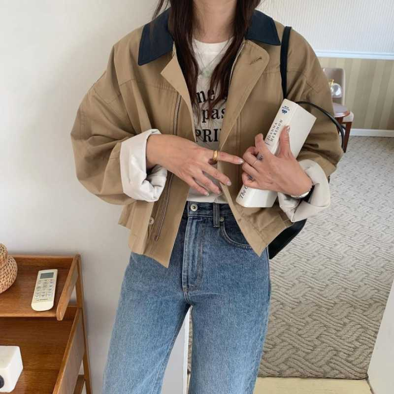 ゆったりシルエットコート