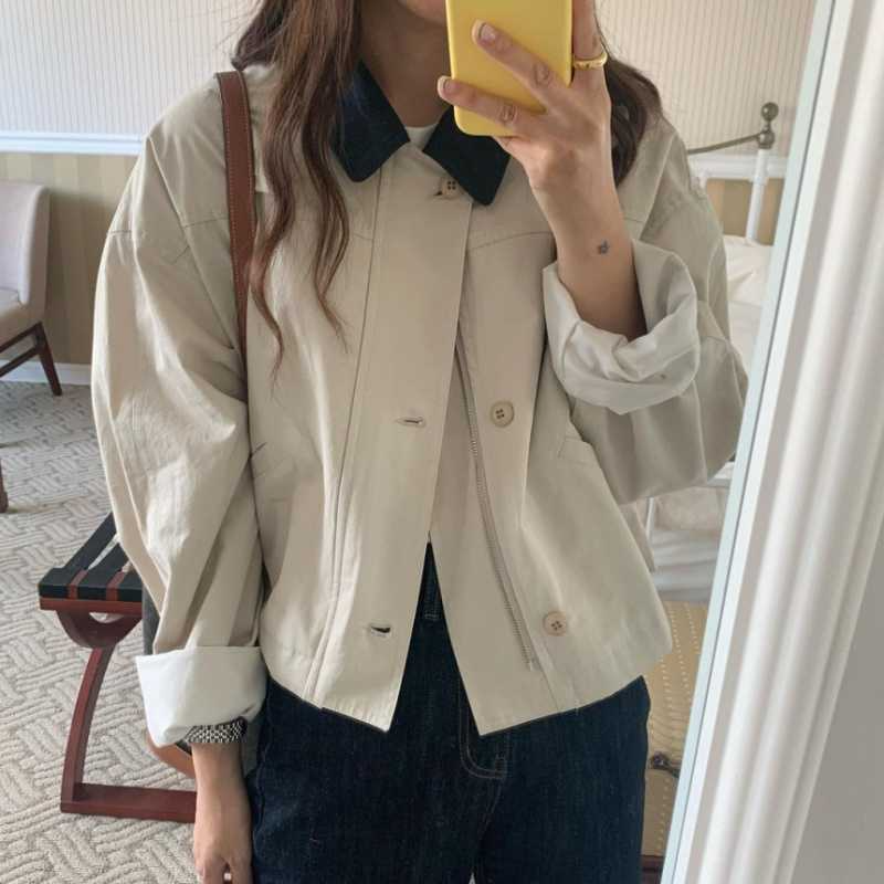 ゆったりシルエットコート