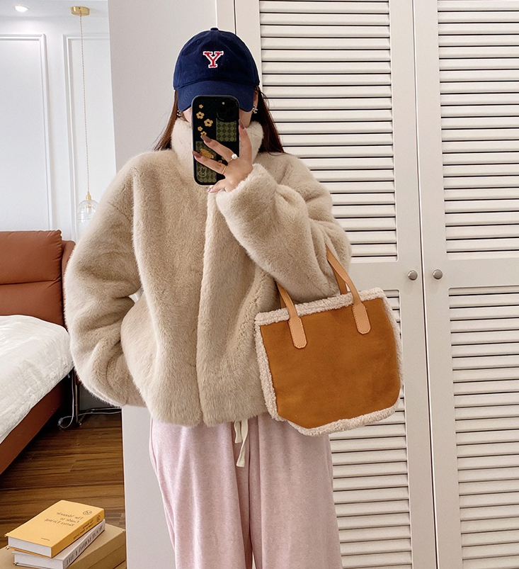 ミンクベルベットアウター