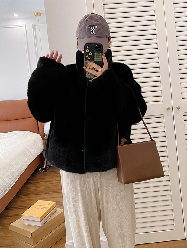 ミンクベルベットアウター