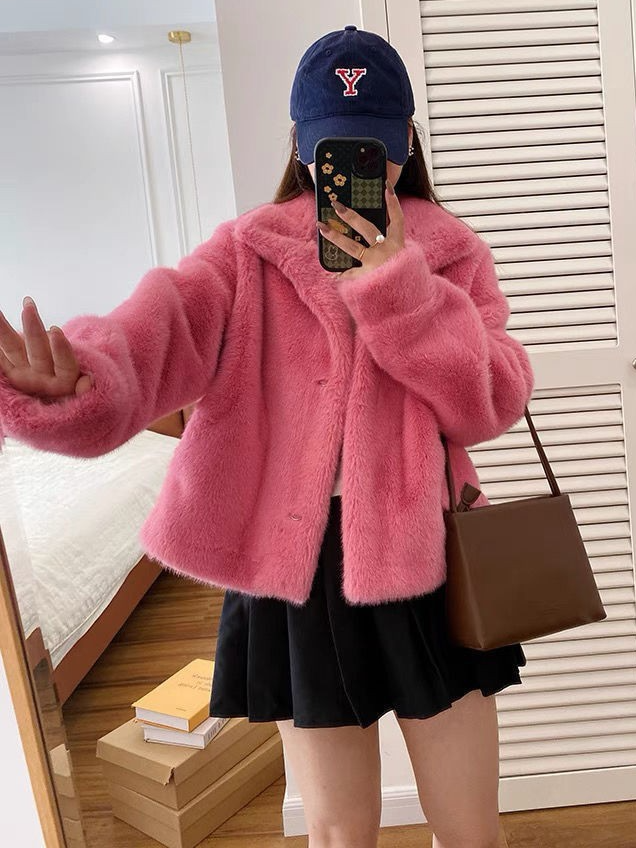 ミンクベルベットアウター