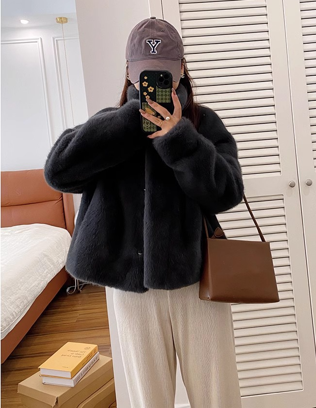 ミンクベルベットアウター