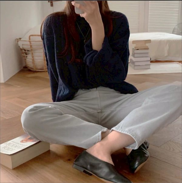 ナチュラルプルオーバーニット