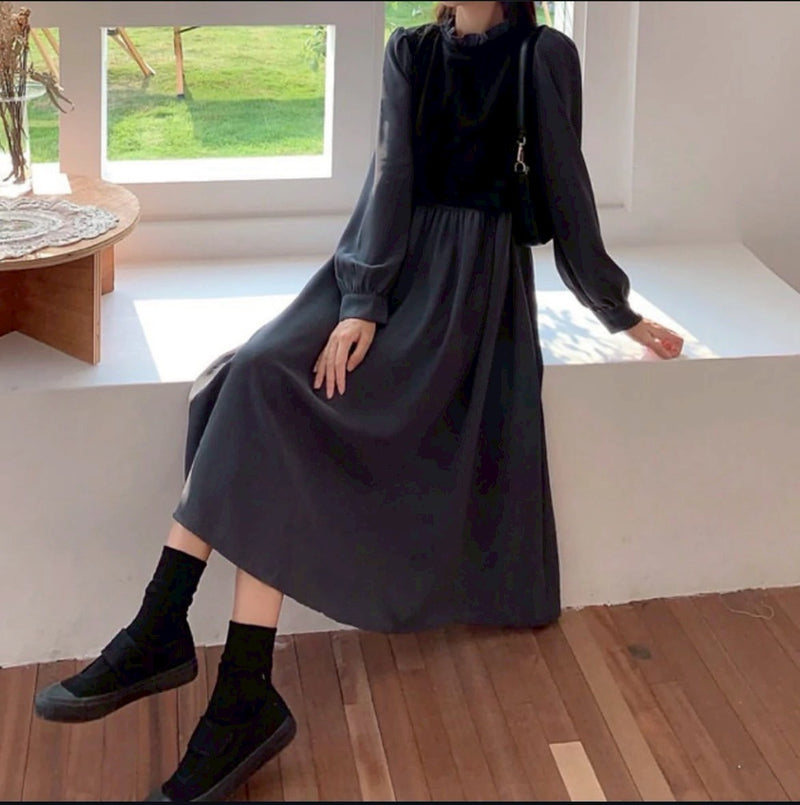 ベストリボンワンピース