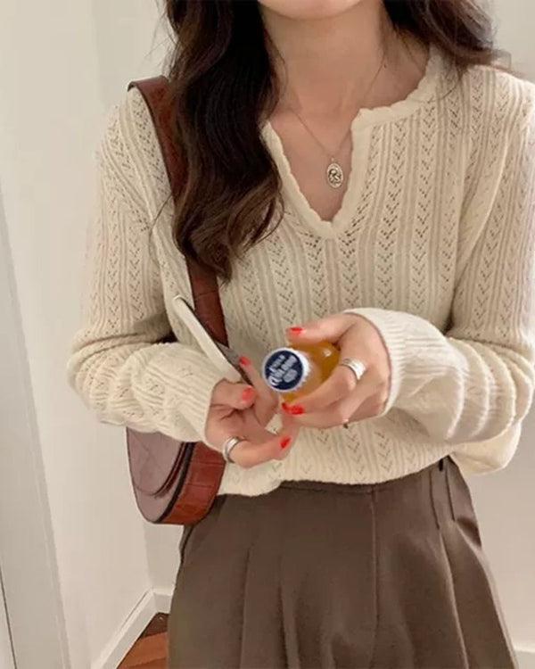ニットプルオーバー